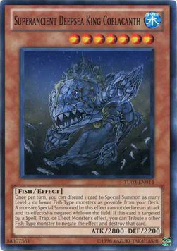 Superancient Deepsea King Coelacanth Card Front