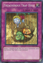 Treacherous Trap Hole · Super Rare 005