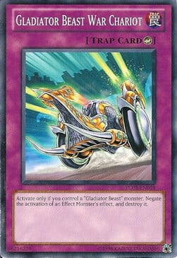 Gladiator Beast War Chariot Card Front