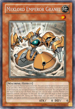 Meklord Emperor Granel Card Front