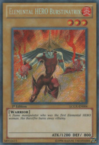 Elemental HERO Burstinatrix Card Front