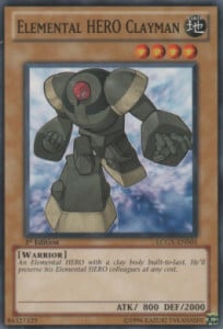 Elemental Hero Clayman Card Front