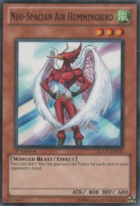 Neo-Spacian Air Hummingbird Card Front