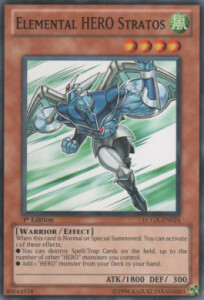 Elemental HERO Stratos Card Front