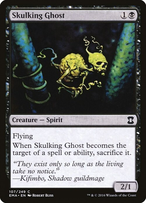 Skulking Ghost Card Front