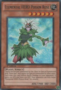 Elemental Hero Poison Rose Card Front