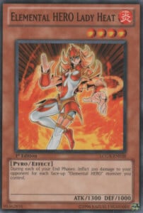 Elemental Hero Lady Heat Card Front