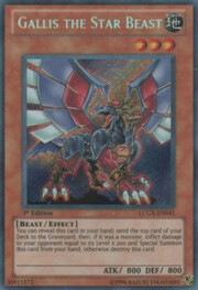 Gallis the Star Beast · Secret Rare 041sec
