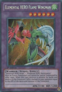 Elemental HERO Flame Wingman Card Front