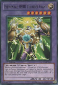 Elemental Hero Thunder Giant Card Front