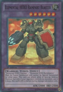 Elemental Hero Rampart Blaster Card Front