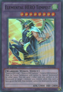 Elemental Hero Tempest Card Front