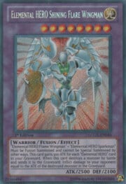 Elemental Hero Shining Flare Wingman · Secret Rare 050sec