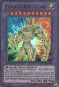 Elemental HERO Electrum Card Front