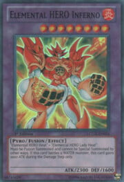 Elemental Hero Inferno · Super Rare 076