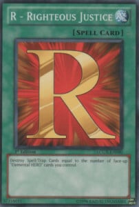 R - Righteous Justice Card Front