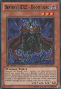 Destiny Hero - Doom Lord Card Front