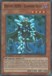 Destiny HERO - Diamond Dude · Super Rare 124