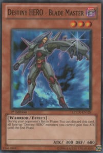 Destiny Hero - Blade Master Card Front