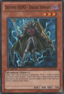 Destiny Hero - Dread Servant Card Front