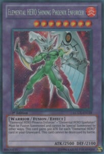 Elemental Hero Shining Phoenix Enforcer Card Front