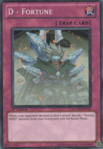 D - Fortune Card Front