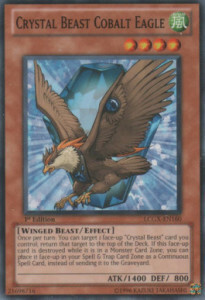 Crystal Beast Cobalt Eagle Card Front
