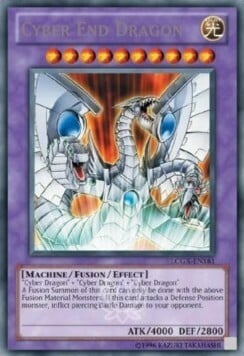 Cyber End Dragon Card Front