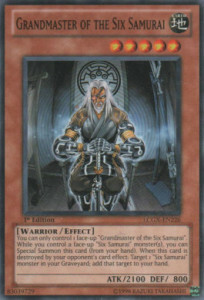 Grandmaster of the Six Samurai Card Front