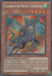 Gladiator Beast Equeste · Secret Rare 251sec