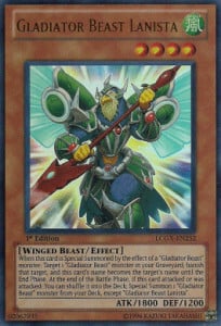 Gladiator Beast Lanista Card Front