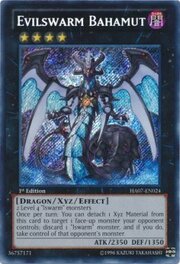 Evilswarm Bahamut · Secret Rare 024sec
