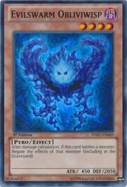 Evilswarm Obliviwisp · Super Rare 049