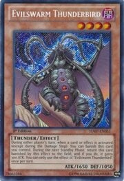 Evilswarm Thunderbird · Secret Rare 051sec