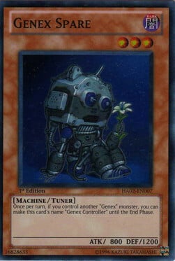 Genex Spare Card Front