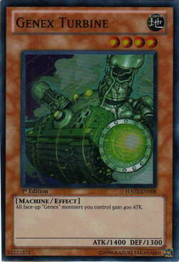 Genex Turbine Card Front