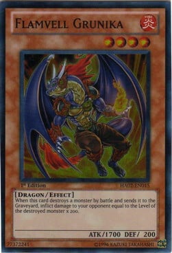 Flamvell Grunika Card Front