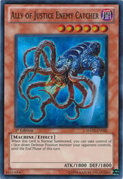 Ally of Justice Enemy Catcher · Super Rare 020