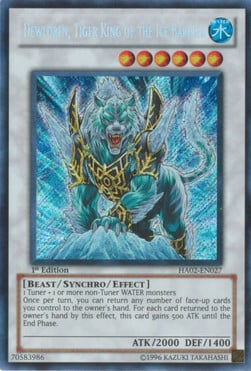 Dewloren, Tiger King of the Ice Barrier Card Front