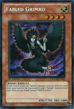 Fabled Grimro Card Front