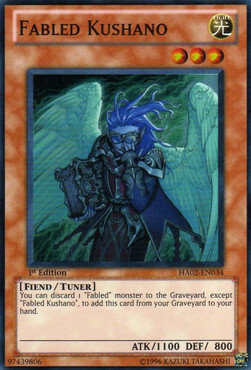 Fabled Kushano Card Front