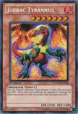 Jurrac Tyrannus Card Front