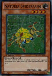 Naturia Spiderfang · Super Rare 040