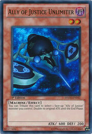 Ally of Justice Unlimiter · Super Rare 051