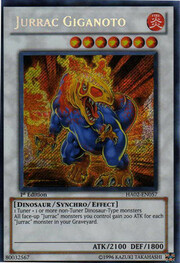 Jurrac Giganoto · Secret Rare 057sec