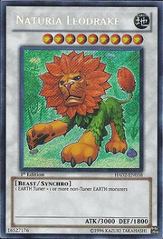 Naturia Leodrake · Secret Rare 058sec