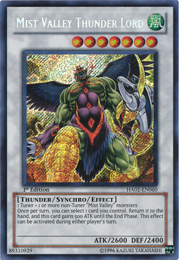 Mist Valley Thunder Lord Card Front
