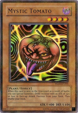 Mystic Tomato Card Front