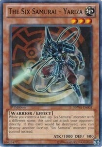 I Sei Samurai - Yariza Card Front
