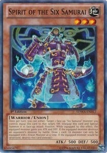 Spirit of the Six Samurai Card Front